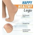thumbnail image 4 of SNUG360 Compression Socks for Women & Men, 15-20 mmHg - Knee High, Closed Toe, 4 of 6