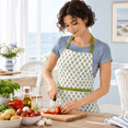 Cpc Block Printton Flkitchen Apron With Neck Tie - Walmart.com