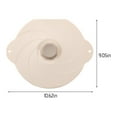 thumbnail image 3 of WNEXOPE Heat-Resistant Microwave Silicone Suction Lids - Reusable Food Suction Covers for Bowls, Plates, Pots, and Pans - Splatter-Proof Protection, 3 of 8