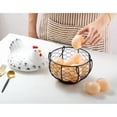 thumbnail image 4 of Cesta para guardar huevos, organizador de contenedores, adornos, contenedor ahuecado, gallina 1 juego de canasta de huevos, 4 of 9