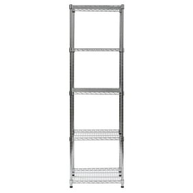 6 Tier 600lbs Capacity Rack Wire Shelving With Side Hooks For
