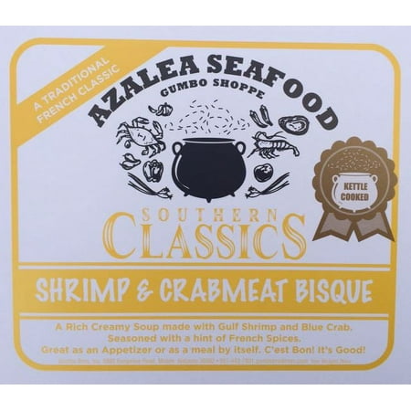 Azalea Seafood Gumbo Shoppe Shrimp & Crabmeat Bisque, 30 oz