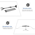 thumbnail image 2 of Soporte para Tiro Con Fibra Carbono Soporte para Plegable Universal (negro), 2 of 9