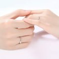thumbnail image 3 of RSAMD 1Pair Couple Ring Crystal Diamond Wedding Engagement Jewelry Adjustable Ri SZ-D, 3 of 9