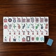 thumbnail image 4 of 4-Layer Acrylic Mahjong Tile Set, 160 Tiles with Clear Engraving, Travel-Friendly Mahjong Set for Home & Game Nights, 4 of 4
