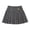 Grey, variant on GobdXE Waist Crest Embroidery Permanent Pleated Skort Built In Anti Exposure Lining Back To School Uniform Bottom for Girls 5-6 Years,Navy