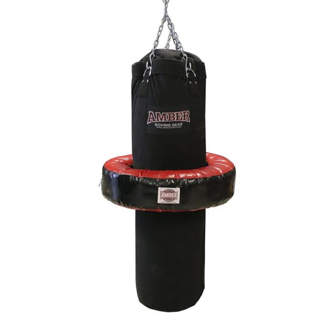 Amber Heavy Punching Bag Uppercut Ring MMA Muay Thai Workout Filled