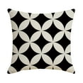 thumbnail image 3 of Promotion Sale! Polyester Doll Black White Waterproof Hugging Pillow Household Design Pattern Sand Pillow Clearance Sale, 3 of 4