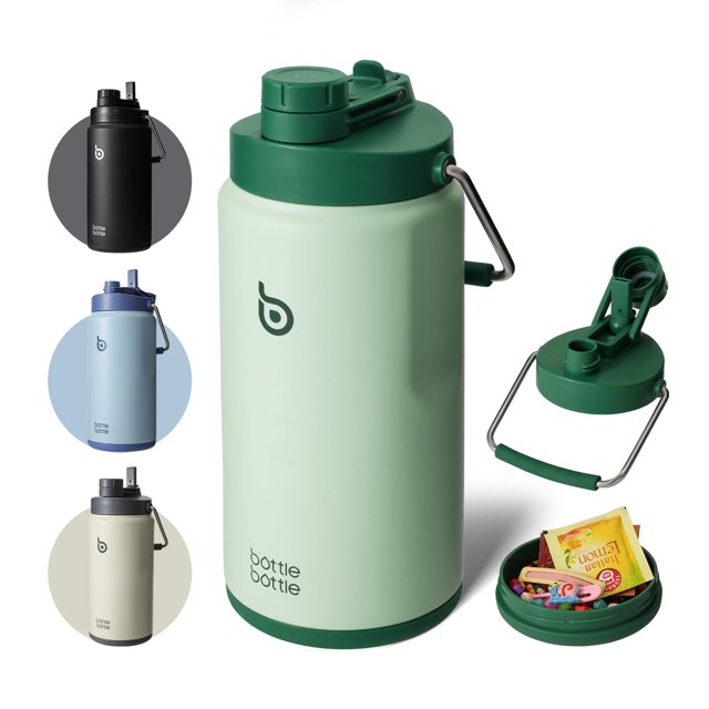 Botella de Agua BOTTLE BOTTLE 1.9L Aislada de Acero Inoxidable