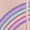 BLUSH, variant on Polly Pocket - Polly Pocket Rainbow Logo - Junior's Cropped Hoodie