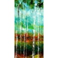 thumbnail image 3 of Brey 11x18 Black Modern Framed Museum Art Print Titled - Treeline II, 3 of 5