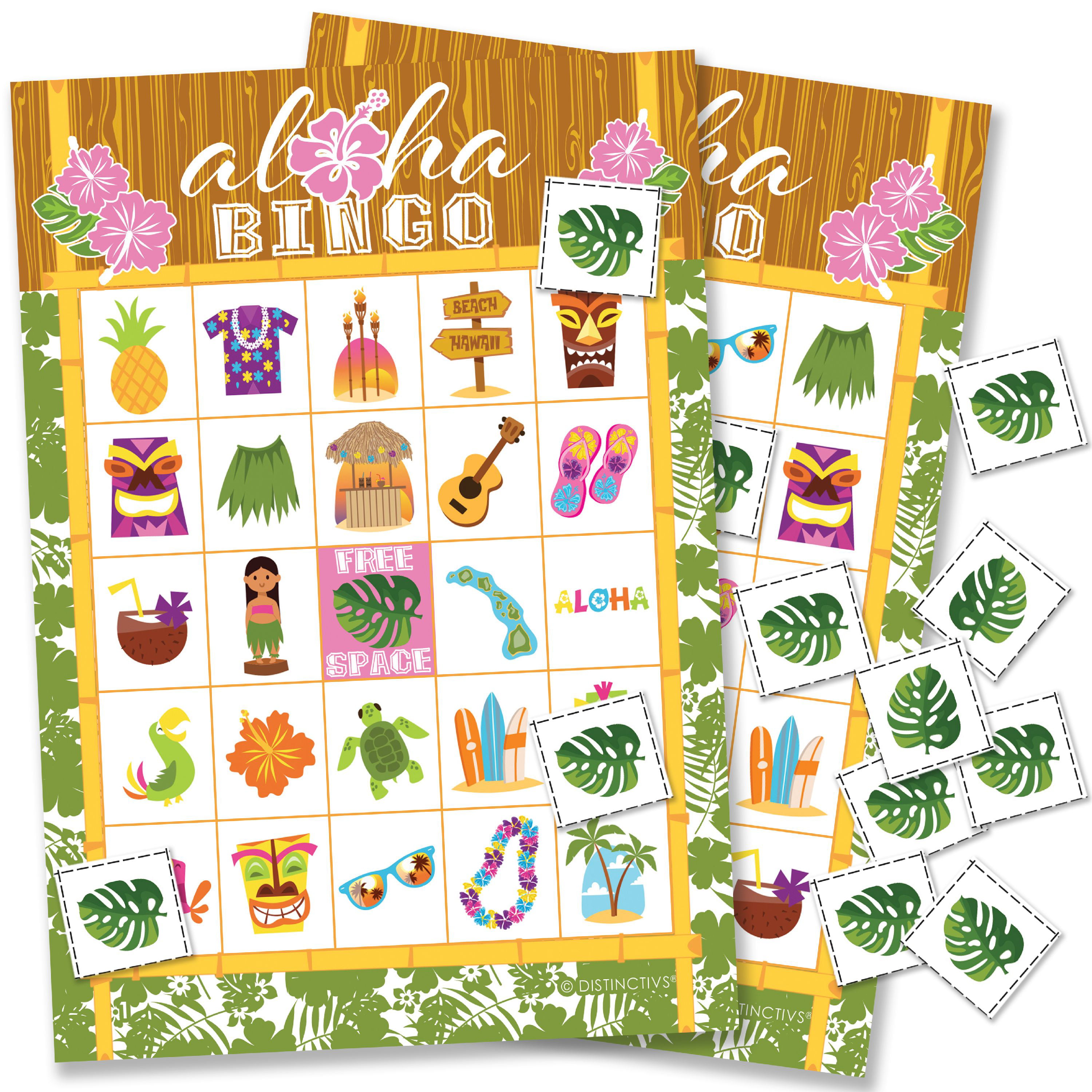hawaiian-luau-party-bingo-game-24-players-tropical-tiki-luau-birthday-party-supplies-24