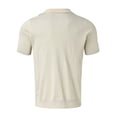 thumbnail image 4 of ZRBYWB Mens Shirts Mens Outdoor Vintage Bottun Long Sleeve Shirt Multi Panel Contrast Knit Casual Top Polo Shirts For Men, 4 of 4