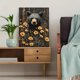 thumbnail image 5 of Qisvanset Framed Canvas Wall Art 12x16 Inch Golden Wildflower Black Bear Wildlife Wall Art, 5 of 5