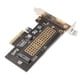 thumbnail image 1 of Tarjeta Adaptadora PCIe a M2/M.2 PCI Express X4 X8 X16 NVME Wdftyju, 1 of 9