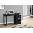 thumbnail image 3 of Monarch Specialties Computer Desk, Home Office, Laptop, Left, Right Set-up, Storage Drawers, 48"l, Work, Laminate, Black, Contemporary, Modern, 3 of 4