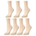 thumbnail image 3 of MeMoi No-Show Micro Shoe Liners 7-Pack - Womens - Female, 3 of 6