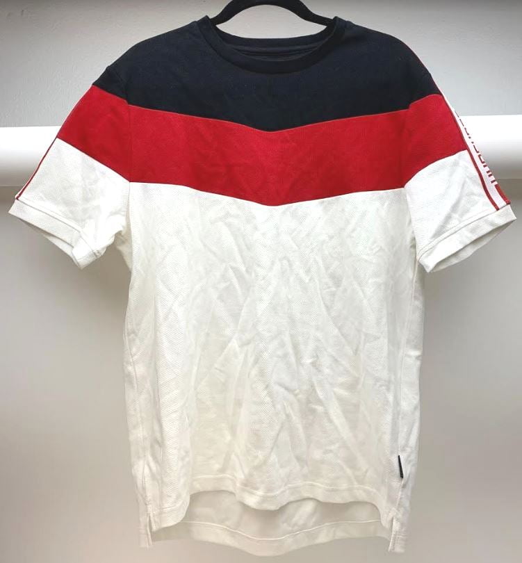 mens short sleeve crew neck sweatshirt