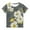 2#Yellow, variant on AUNVITO Kids Casual T-Shirt Bee Print Round Neck Short Sleeve Summer Top Boys & Girls Youth