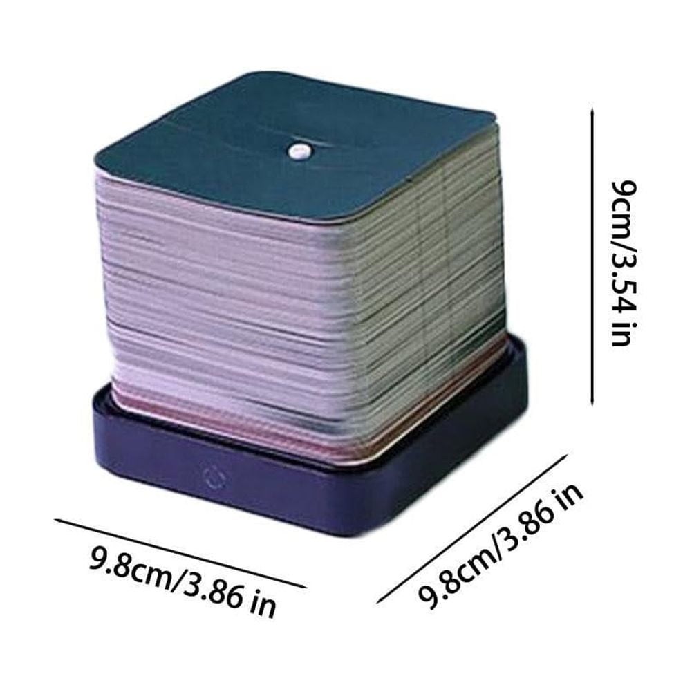 Nkmbld Time Piece Calendar, Creative 3D Desk Calendar with Lights, 2026 Calendar Memo Pad, 3D Art Calendar DIY Notes Notepad Desktop Decoration Gift