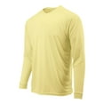 thumbnail image 2 of Paragon Long Islander Performance Long Sleeve T-Shirt, Pale Yellow - 5XL, 2 of 3