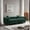 Green, variant on SZLIZCCC 87.4'' 3 Seater Velvet Sofa Loveseat ,Piano key sofa Modern Bubble Upholstered Couch with 2 Pillows and Metal Feet for Living Room Black