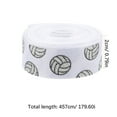 thumbnail image 6 of ONAPARTER The Gift Gifts Wrapping Ribbons Volleyball Package Warping for Party Bow Making （White）, 6 of 6