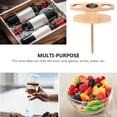 thumbnail image 2 of FUEENIRVA Wine Table Natural Wood 1Pack 20.5x13x6.7in, 2 of 8