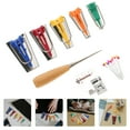 thumbnail image 2 of Shisuyan Sew Bias Tape Maker Kit Metal Assorted Color 5PCS for Crafters and Sewing Projects, 2 of 8