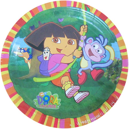 Dora the Explorer Fiesta  Small Paper Plates 8ct 