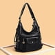 thumbnail image 4 of Bolso mochila 2 en 1 de piel sintética para mujer, bolso de mano de alta calidad, bolso de mano para mujer, bolso de hombro, bolso de piel con muchos compartimentos, 4 of 5