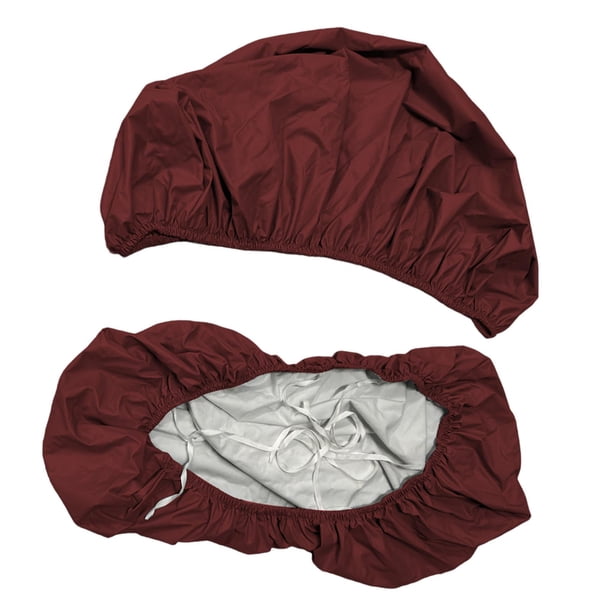 Fundas de cojín para comedor RV BLESIY Protector de muebles para sofá Color rojo oscuro