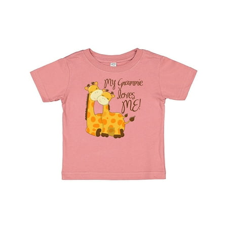 

Inktastic My Grammie loves me! Gift Baby Boy or Baby Girl T-Shirt