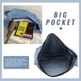 thumbnail image 4 of LinYooLi Denim Hobo Bags for Women Retro Jean Shoulder Bag Casual Jean Tote Handbags Vintage Satchel Bags for Teen Girls, 4 of 7