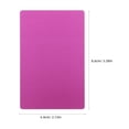 thumbnail image 2 of OULII 15 Pcs Cartes de Visite en Aluminium Violet pour Gravure et Impression par Sublimation, 2 of 7
