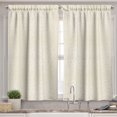 thumbnail image 2 of Ambesonne Ivory Valance & Curtain, Baroque Blooms, 55"x45", Cream, 2 of 6