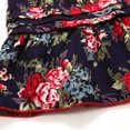 thumbnail image 7 of Richie House Little Girls Iris Purple Floral Ruffling Dress 2, 7 of 7