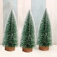 thumbnail image 3 of 6 piezas de adornos de escritorio para árbol de Navidad, árbol de Navidad de 10CM, 3 of 5