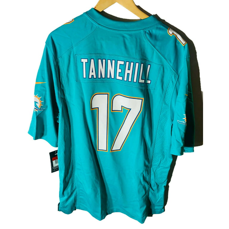 Nike Men's Dolphins #17 Ryan Tannehill Jersey LARGE 