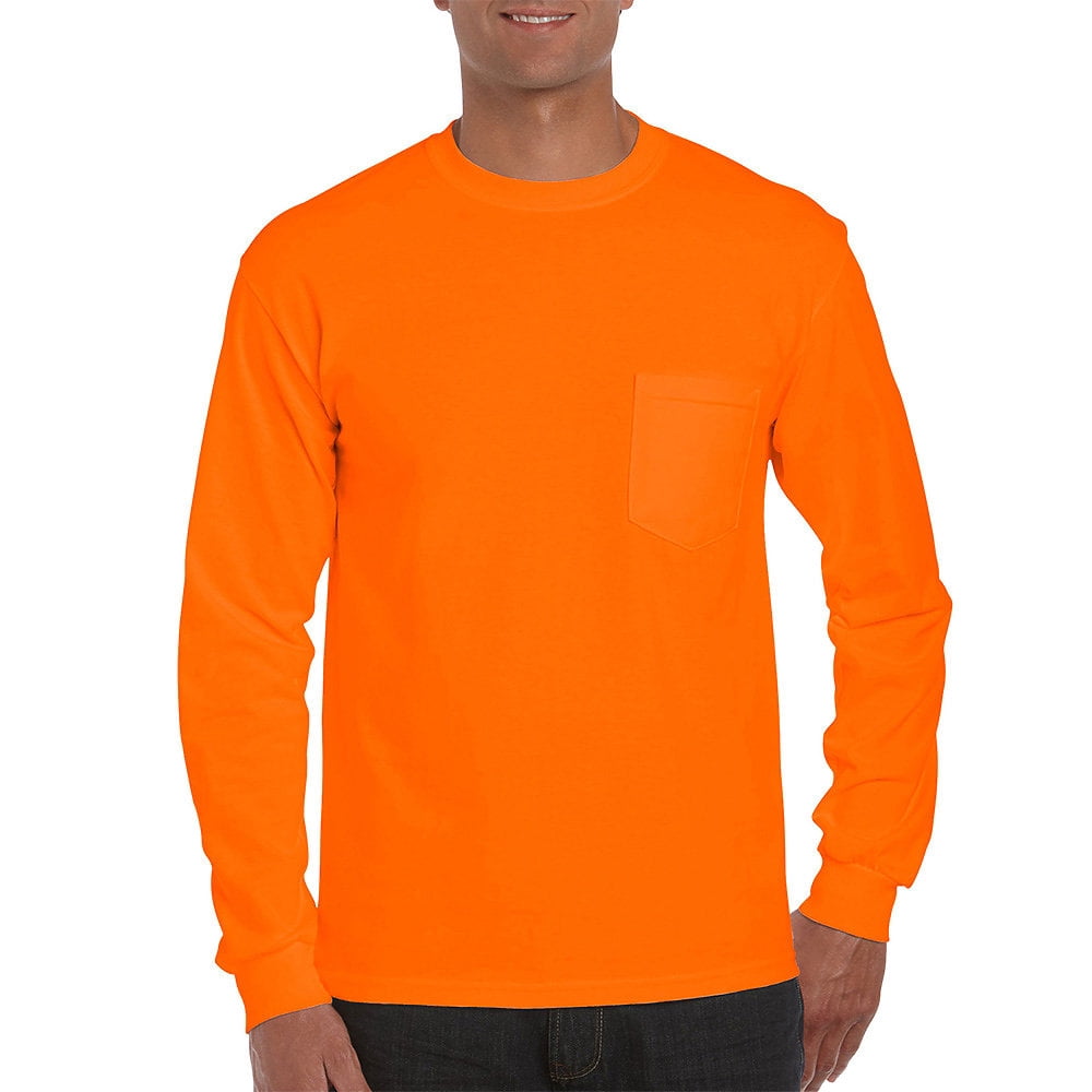 Gildan Men's Ultra Cotton Long Sleeve T 