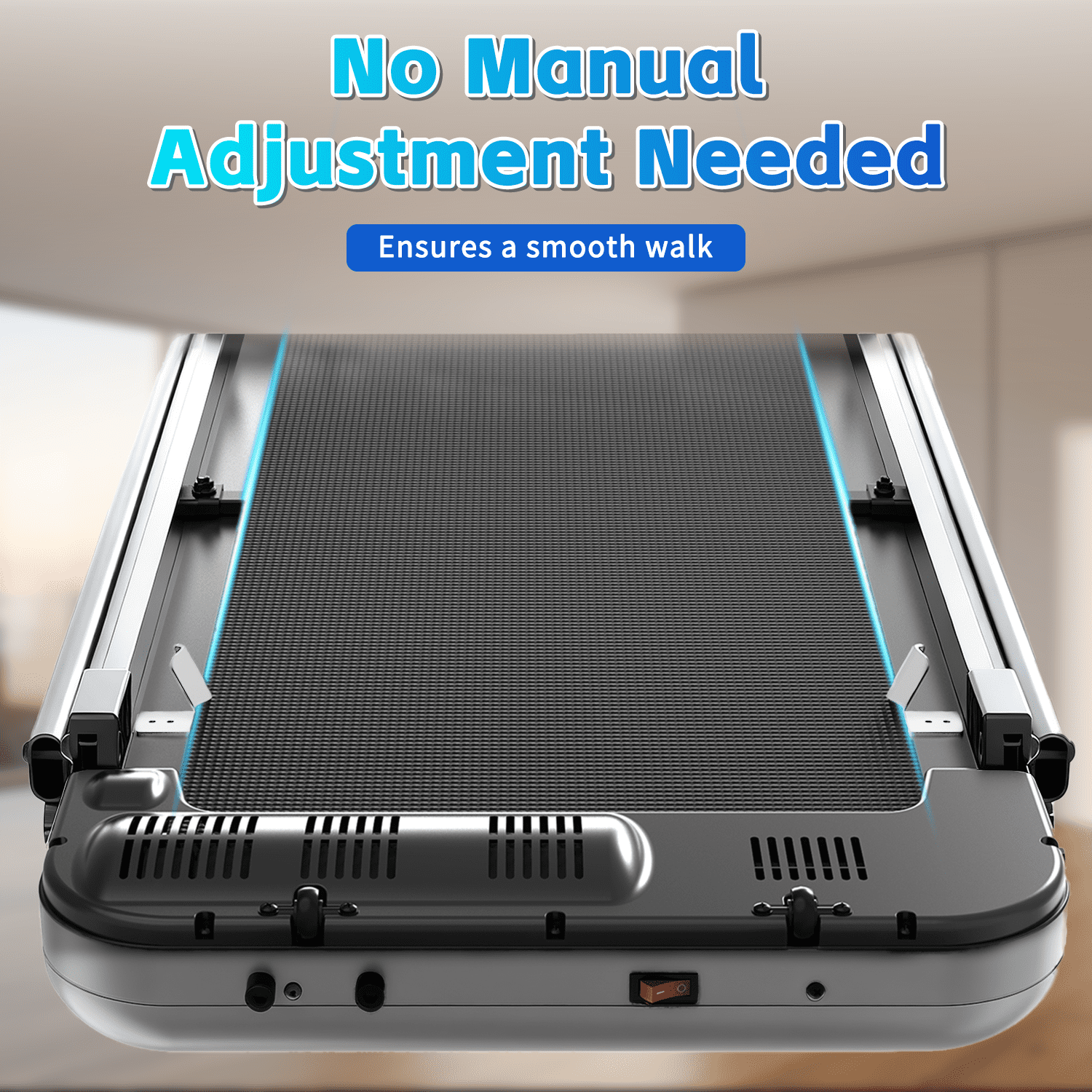 CZBZ 3 in 1 Under Desk Treadmill with 9% Incline, Handle Bar, Portable Foldable Walking Pad with 2.5HP Quiet Motor for Home Office Walking Jogging, Remote Control & LED Display, 265LBS Capacity
