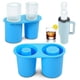 thumbnail image 4 of Ice-Cube Tray Compatible with - Silicone Cylinder Ice Mold with Lid and Bin for Freezer, Ice Drink, Juice B, 4 of 5