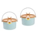thumbnail image 2 of 2PCS Toy Bins Building Blocks Organizer Toy Storage Bucket Snack Bucket Child Plastic Sand Toys Bucket Water Bucket,A, 2 of 5