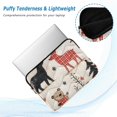 thumbnail image 2 of FORMRS 13-13.3 inch Laptop Sleeve Case Soft Carrying Quilted Computer Bag Cover, Retro Christmas Forest, 2 of 7