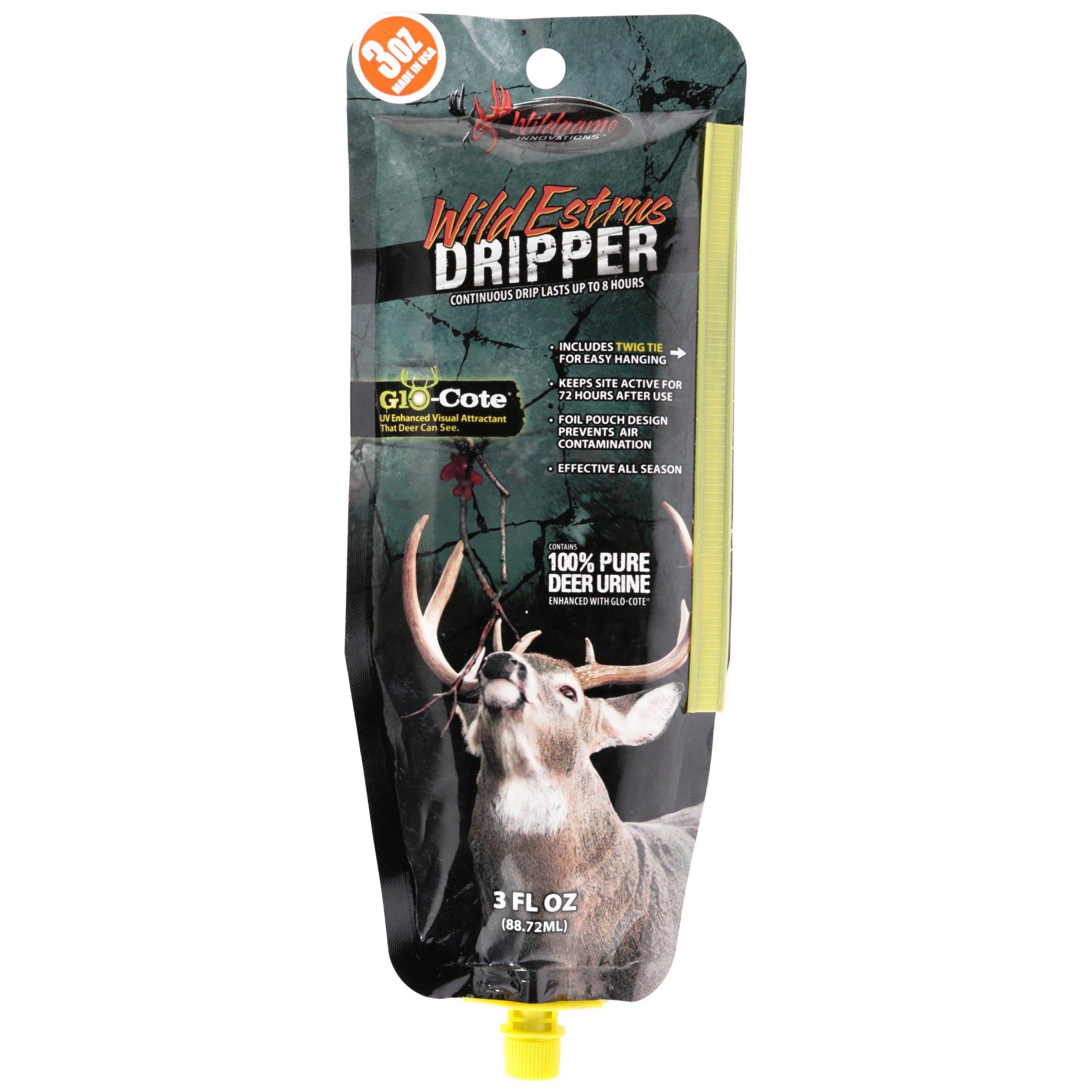 Wildgame Innovations™ Wild Estrus Deer Urine Dripper 3 fl. oz. Pouch ...