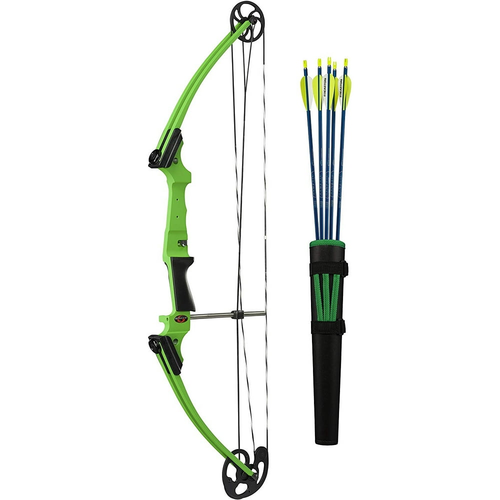 Genesis Original Bow with Kit Left Handed, Green