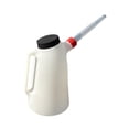 thumbnail image 2 of Recipiente medidor de aceite portátil de plástico con tapa antipolvo y cuello largo para el coche. 2 litros, 2 of 9