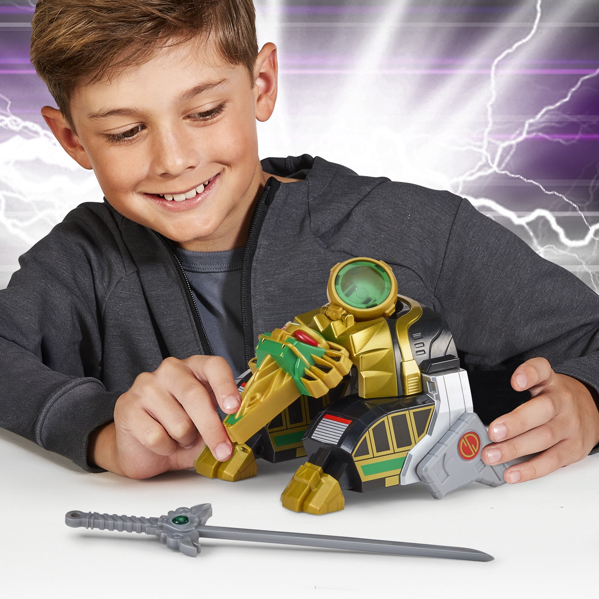 Mighty Morphin Power Rangers: Re-Ignition - Lion Deluxe Combinable Thunderzord (Season 2) by Playmates Toys