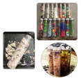 thumbnail image 4 of 75Pcs 110Ml Plastic Test Tube,Clear Flat Test Tubes,Plastic Test Tubes with Screw Caps for Candy,Beans,Party Decor, 4 of 4