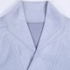 thumbnail image 5 of Blusas y camisas de manga larga con cuello en V para hombre, blusa informal de manga larga con cuello en V, blusa de color liso, blusa de poliéster para hombre, 5 of 9